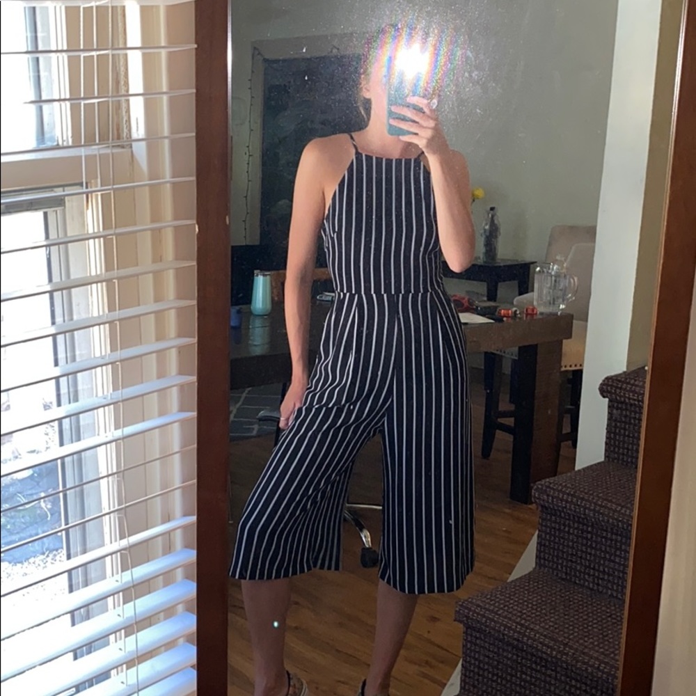 ASTR BLACK JUMPSUIT